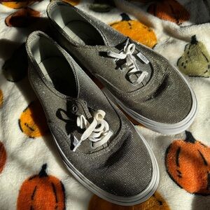 Gold/Silver Sparkly Vans